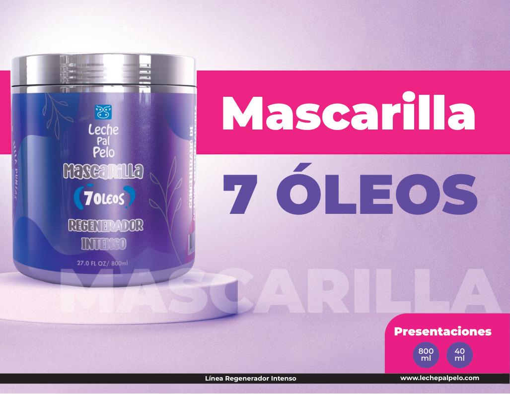 Mascarilla 7 oleos regenerador intenso