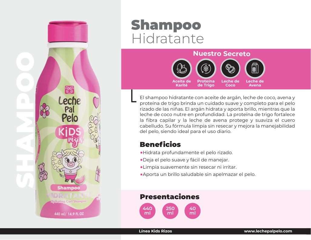 Shampoo hidratante kids rizos